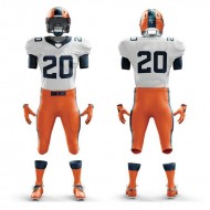 Customized American Football Uniform polyester Sublimation American Football Uniforms New Design