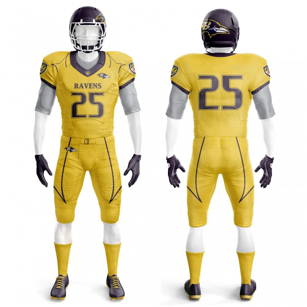 Wholesale Manufacturer Design Your Own Logo American Football Uniform Factory Manufacture American Football uniform