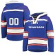 Fashion custom hockey hoodie jersey hockey hoodie with lace