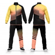 Best Selling Customized Men Sublimation Tracksuit/Men Polyester Lining Sweat suit/Custom Made Men Jogging Suit