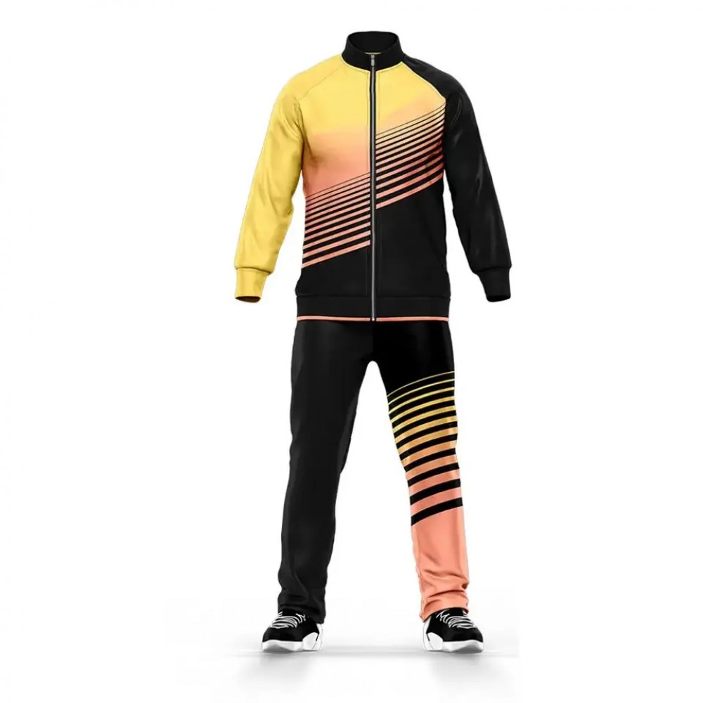 Best Selling Customized Men Sublimation Tracksuit/Men Polyester Lining Sweat suit/Custom Made Men Jogging Suit