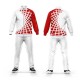 Wholesale High Quality Custom Sublimation Polyester Men’s Sportswear Soccer Tracksuit