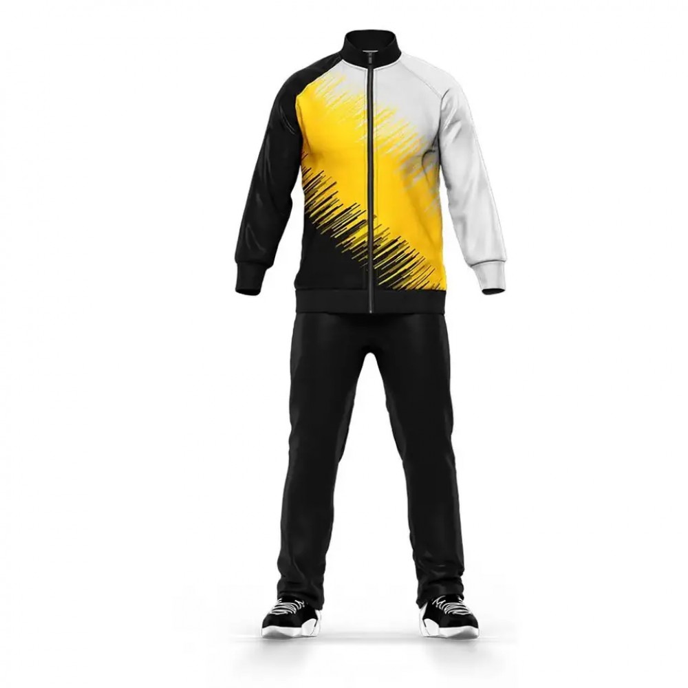 Custom Gym Tracksuit Sports Men Youth Tracksuit Set With Quick Dry and Comfortable Material