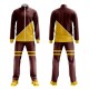 Sportswear Jogger Suits Men’s and Women’s Plain Orange Jogging Tracksuits