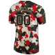 Custom Camo Black-cream Performance Salute To Service T-shirt