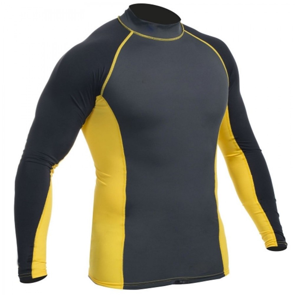 Men’s Compression Shirts Men Long Sleeves Rash Guard Custom Fitness Clothes Gym Wear