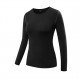 Black Color Printed Long Sleeve Front Zipper Women Surfing Rash Guard