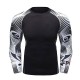 Wholesale custom made sublimated Long Sleeve Men’s Compression Shirt