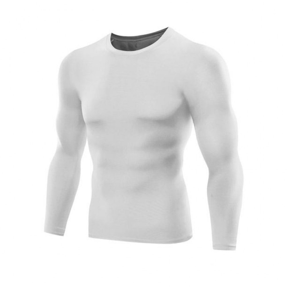 High quality long sleeve Solid color rash guard swimwear compression shirt Surf Shirt For man