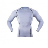 Professional Workout Quick Stretchable Long Sleeve Men’s Compression Shirt