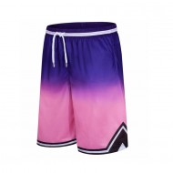 Wholesale Sublimation Custom Logo Men’s Blank Basketball Shorts Breathable Quick Dry Mesh Basketball Shorts