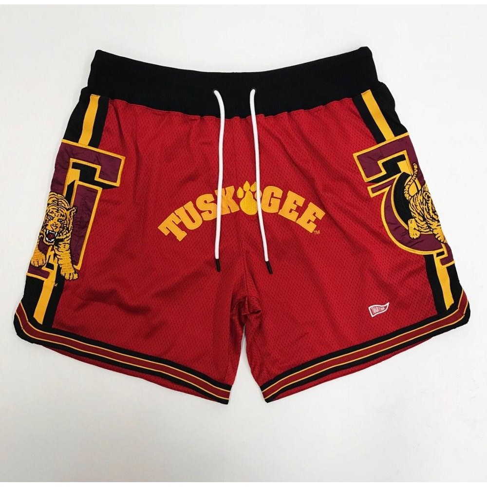 Custom Design Sublimated Basketball Shorts Tackle Twill Shorts Stitched Embroidered Basketball Shorts