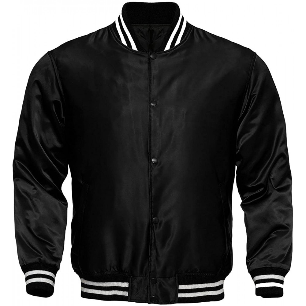 High Quality Best Varsity Jacket silk satin men varsity jacket jacket Wholesale price