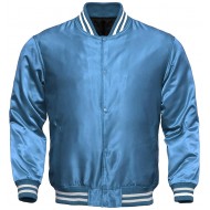 Casual Men’s Jacket 2021 Autumn Zipper Satin Jacket Male Fashion