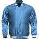 Casual Men’s Jacket 2021 Autumn Zipper Satin Jacket Male Fashion