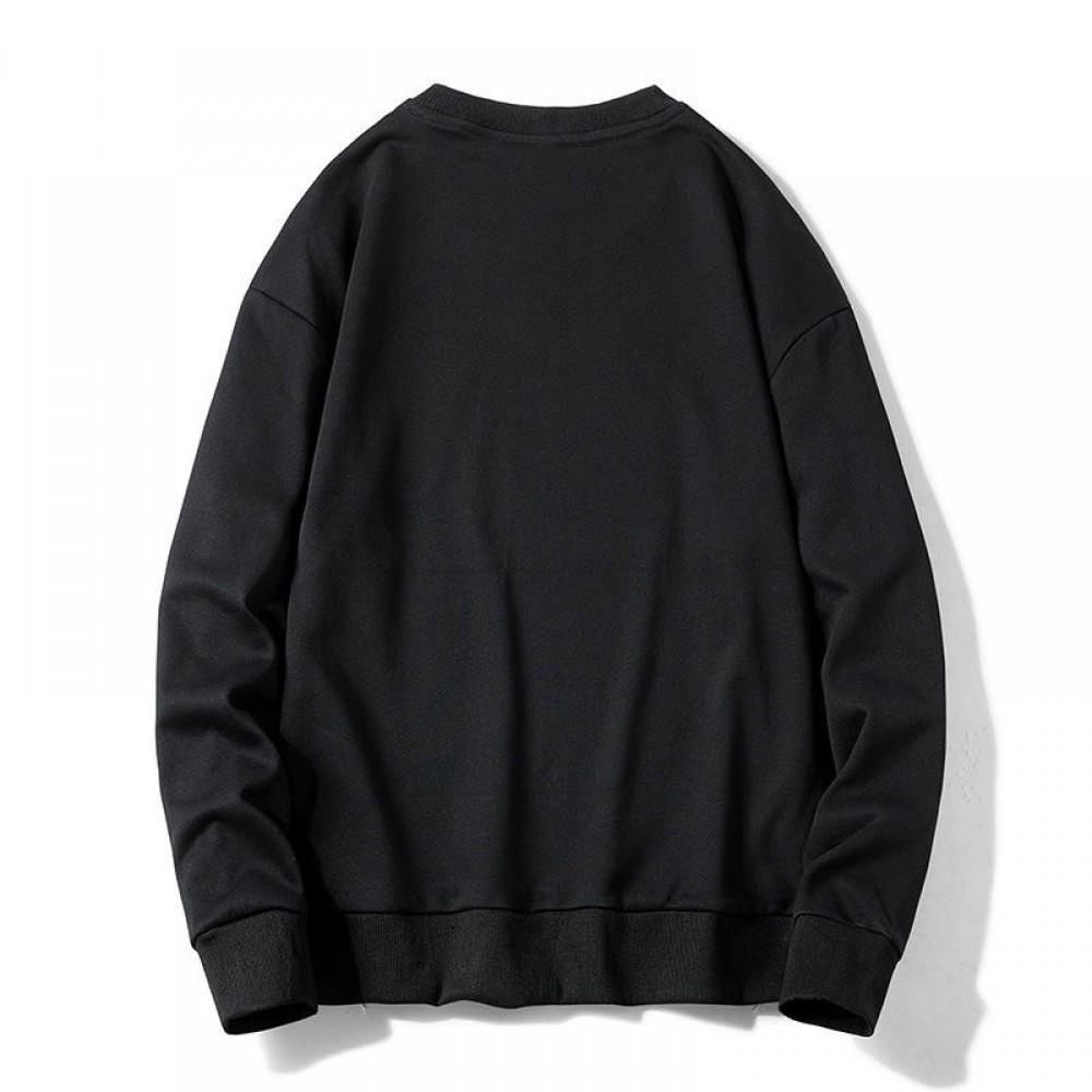 Wholesale Fleece Fashion Casual Sweatshirt Custom Unisex Cotton Blank