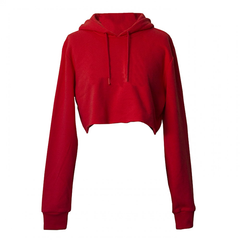 Wholesales blank Women Crop Hoodies