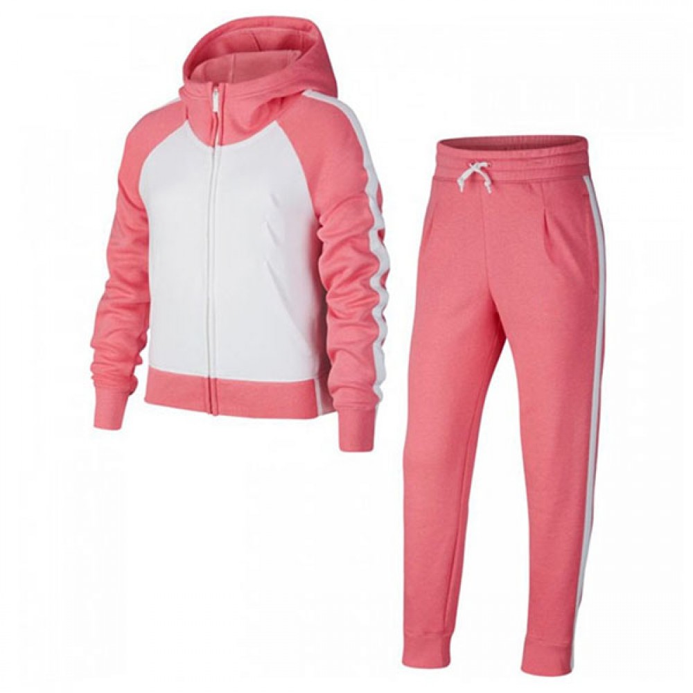 High Quality Women Sports Sweat suit with Plain Hoodied And Trouser