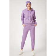 Women’s Lilac Fleece Winter Track Suit