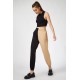 Women’s Biscuit Two Color High Waist Sweatpants