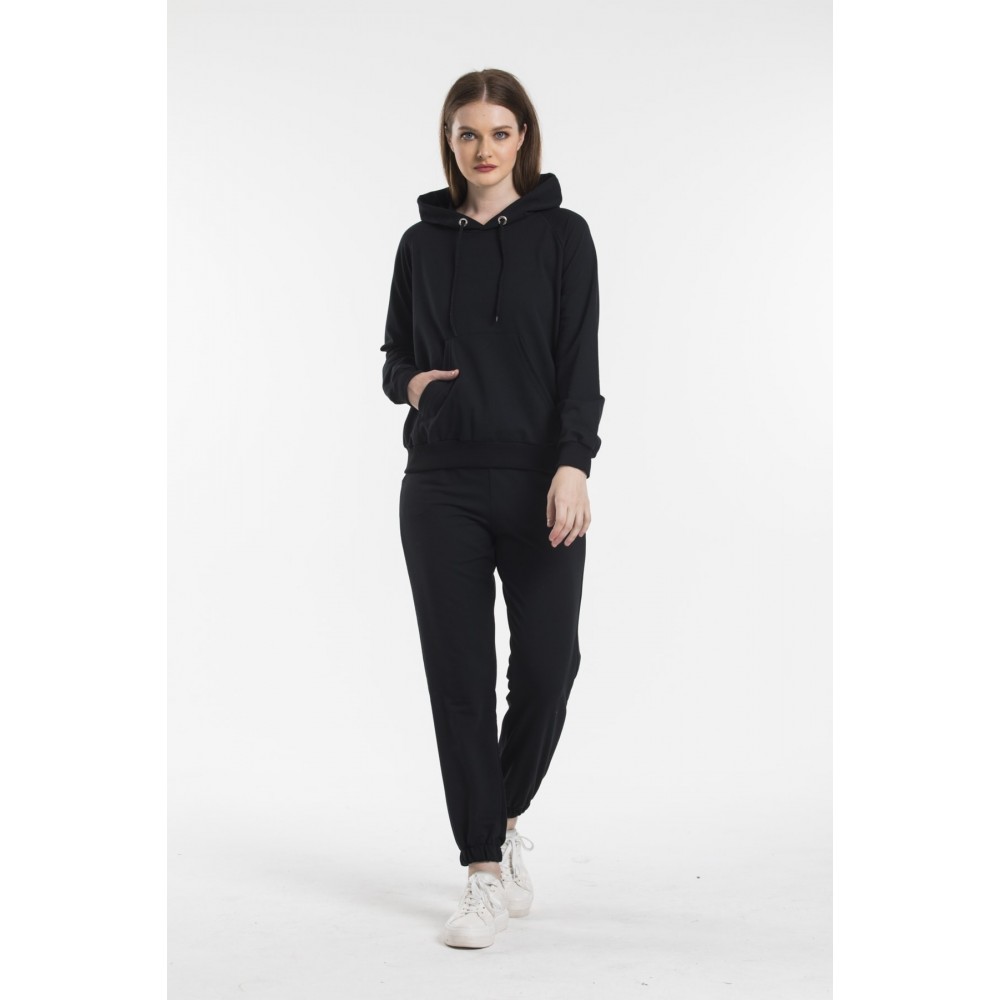 Women’s Thread Hooded Kangaroo Pocket Tracksuit