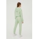 Women Mint Green Elastic Cuffed Basic Jogging Fit Suit