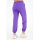 Woman Purple and White Plus Size Tracksuit With Pockets