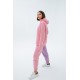 Pink Lilac Block Tracksuit Bottom