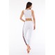 Women’s White Stripe Detailed Jogger Sweatpants